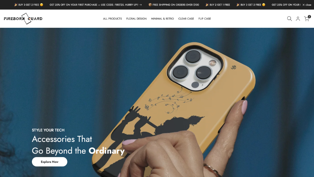 Fireborn Guard E-Commerce